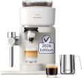 PHILIPS Kaffeemaschine, 16 Bar, Weiss, Baristina Latte Espressomaschine mit Milchaufschäumer