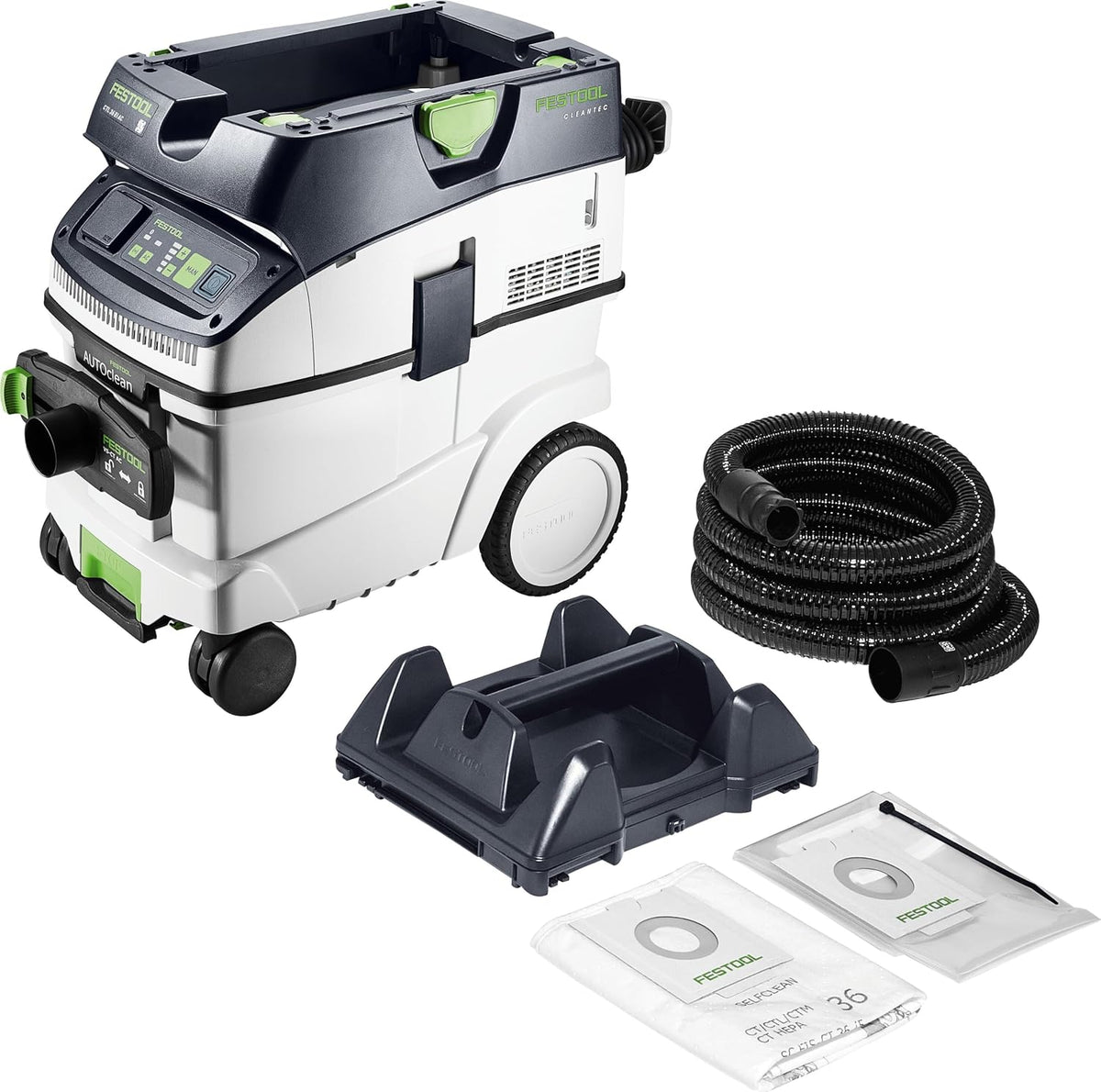 Festool Dunstabzugshaube, Schwarz, Absaugmobil CLEANTEC CTL 36 Ei AC-PLANEX
