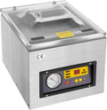 MIIWWOWO Kühlschrank, ≤ 80 dB, 120 W, 120 W, Edelstahl, Acryl, Schwarz, 3-In-1 Kammervakuumierer Industriell Vakuumierer Kammer