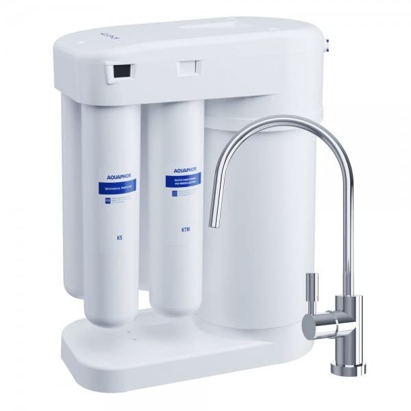 Aquintos Wasseraufbereitung Wasserfilterkartuschen, 190 Liter, Weiss, AQUAPHOR RO-101S Umkehrosmoseanlage inkl. K2