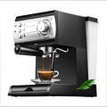 FLBT Kaffeemaschine, 850 W, Schwarz/Silber, gewerbliche und gewerbliche italienische halbautomatische