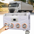 TYH Mobiles Klimagerät, 48*30*13,8 cm/18,9*11,81*5,43in, 80-100 W, 12v, 24v, Weiss