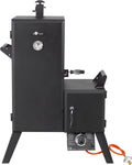El Fuego Gasgrill, Schwarz, Smoker 'PORTLAND SF' ® AY 3175
