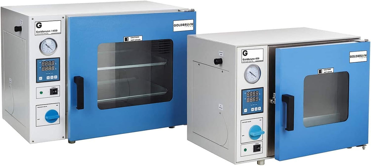 Goldbrunn Verdampfungs- & Trocknungsausrüstung, 450 W, 20 l, Grau, Vakuumtrockenschrank 450 Leistung Einschub LED