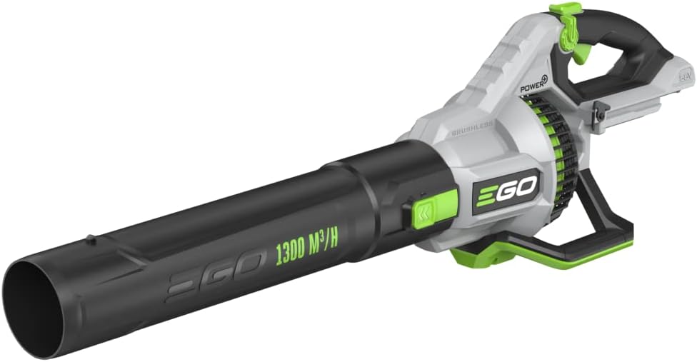 EGO Power+ Laubbläser, Schwarz, LB7650E 1300 m3/h, 26 N, Variable Geschwindigkeit, Boost-Funktion