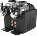 aromaoveite Eismaschine, Schwarz, Slush-EIS-Maschine & 2-In-1, Smoothie-Maschine Für Die Küche, 2-Liter-Doppelbehälter