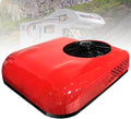 ExoticaBlend Mobiles Klimagerät, 850 W, 24 V, Rot, Wohnmobil-Klimaanlage mit Kühl- und Heizfunktion, universelle elektrische Dachklimaanlage