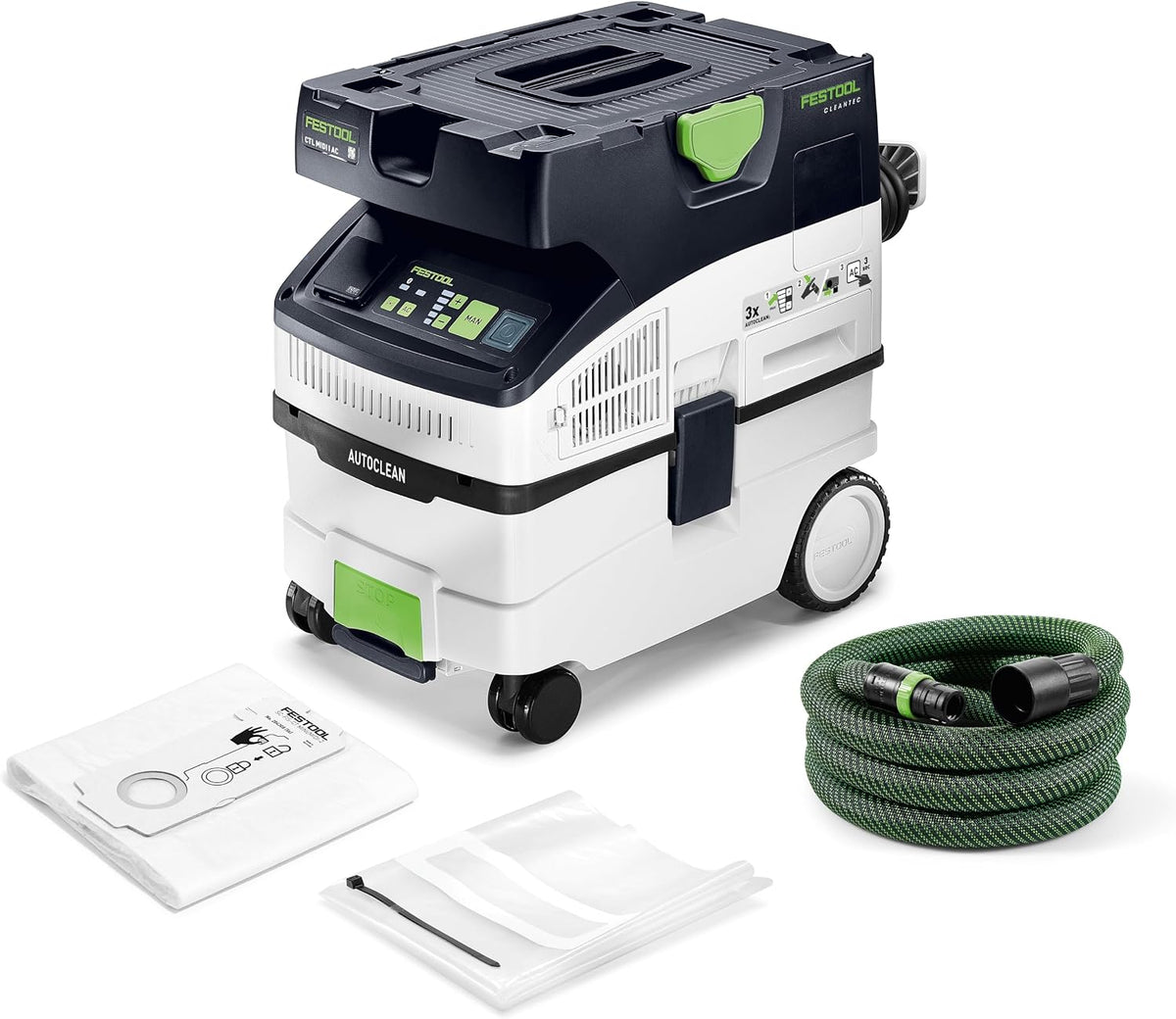 Festool Dunstabzugshaube, Schwarz, CTL MIDI I AC Absaugmobil CLEANTEC - Industriesauger