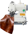 Wiyuer Blindstichmaschine, 100 W, Schwarz, Saummaschine, Blind Stich Nähmaschine für unsichtbare Säume, kompakt Motor 1200 U/m