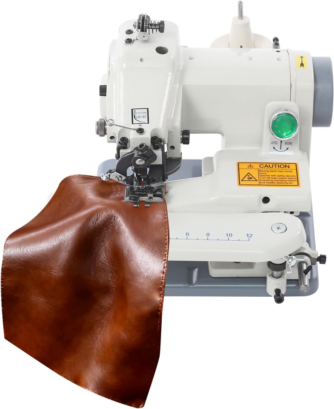 Wiyuer Blindstichmaschine, 100 W, Schwarz, Saummaschine, Blind Stich Nähmaschine für unsichtbare Säume, kompakt Motor 1200 U/m