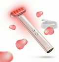 Mini Diva Infrarottherapie, Schwarz, Beauty Rotlichtstab Gesicht & Körper, 6-in-1 Rotlichttherapie mit EMS und Wärme