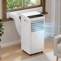 JIYINGHUI Mobiles Klimagerät, 1000 W, 301 m, 5 m, Schwarz, 9000 BTU, 3 in 1 Kühlung Entfeuchtung Ventilation, Fernbedienung