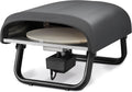 Enders Pizzaofen, 30,5 cm, 4 kW, Silber, ® PACO™ Rotate, Pizzastein rund, Thermometer, Pizza, Edelstahlbrenner, Cordierit-Pizzaste