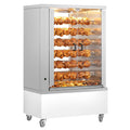 GGM Gastro Gasgrill, 34,8 kW, Schwarz, Gas-Hähnchengrill für 36 Hähnchen