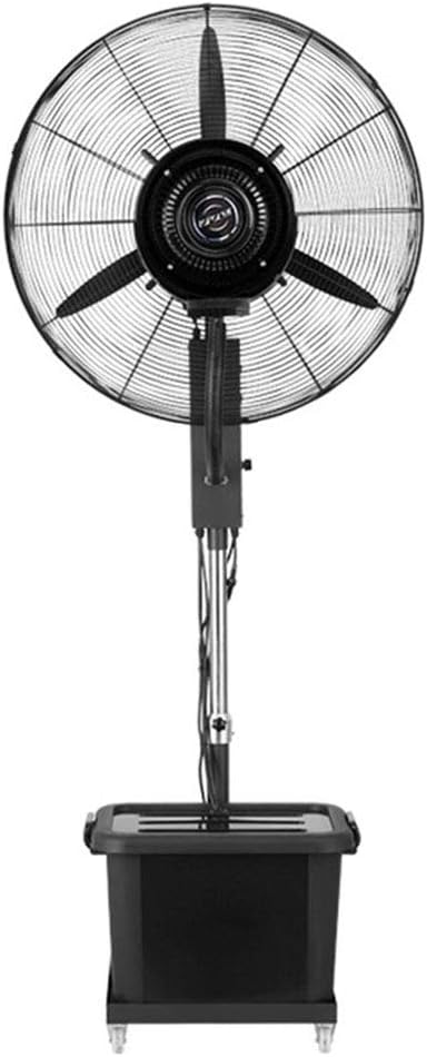 Natliedop Gewächshaus, 350 W, 40 L, Aluminiumlegierung, Schwarz, Lüfter Nebel oszillierender Standventilator Kühlung