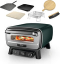 Ninja Pizzaofen, Schwarz, Artisan Outdoor- und Heissluftfritteuse, 4 Funktionen