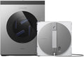 ECOVACS Fensterputzroboter, Grau, WINBOT W3 OMNI mit Multifunktionsstation, Automatische Reinigung der Wischpads