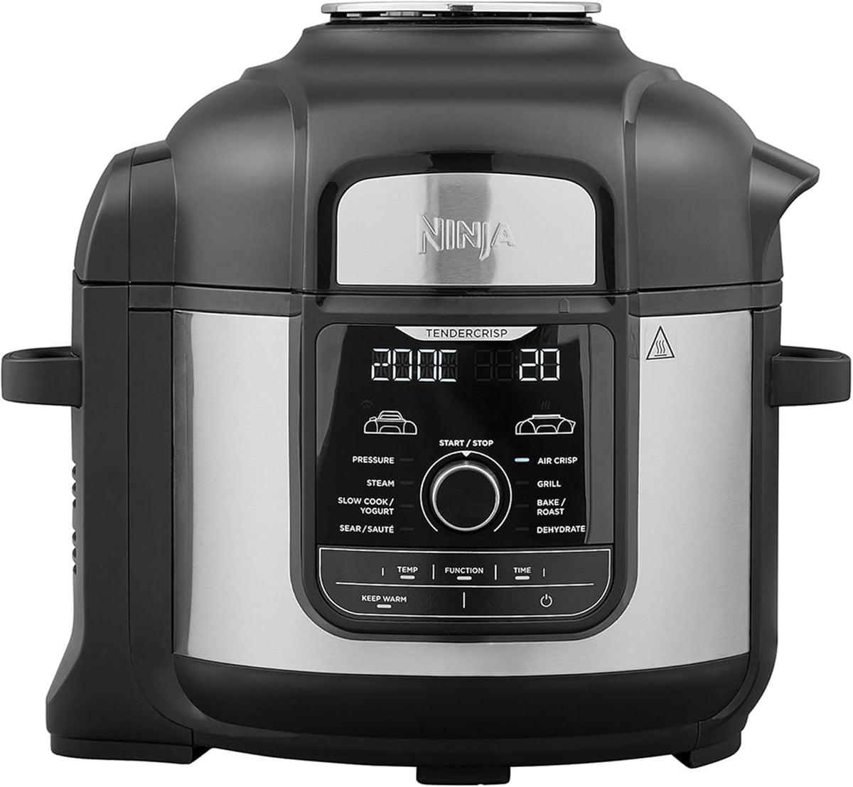Ninja Multikocher, 7,5 L, Schwarz, Foodi MAX, 9-in-1 Multicooker, Grillen und mehr