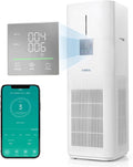 AIREAL Dunstabzugshaube, 7 L, Weiss, 2-in-1 Luftreiniger & Verdunstungsbefeuchter H13 HEPA AEH800