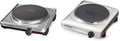 Rommelsbacher Kochfeld, 220 mm, 180 mm, Silber, Einzelkochplatte THS 2022/E - Made in Germany, XXL-Gussheizplatte Ø
