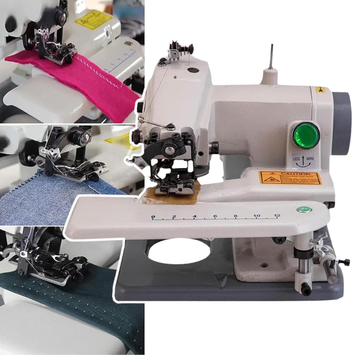 Blindstich, Grau, Maschine, Industrieller Schreibtisch- -Abwasserk für Kleider, Röcke, Mäntel und Vorhangsäume