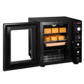 GGM Gastro Mini-Öfen, 800 W, Schwarz, Mini Räucherofen 433x472x398 mm