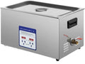 QZCX Elektrowerkzeug, 10 L, 15 L, 22 L, 30 L, Edelstahl 316 und 304, Silber, 2 L 3 L 6 L Ultraschallreiniger 316 Edelstahl Mini Lave