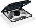 Starvent Ventilatoren, 27,9 cm, 11 Zoll, 18 W., Weiss, Wohnmobil-Ventilator, 6 Geschwindigkeiten, wendbar, Rauchgrau