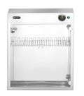 HENDI Sterilisatoren, 230 V, 25 W, Silber, UV Sterilisator, UV-Licht Sterilisator, kapazität für 14 Messer, für Sterilisieren von Messern
