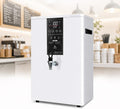 TsoLay Heisswasserspender, Schwarz, Gewerblicher Wand-wasserboiler, 50-Liter- Mit Intelligenter Led-temperaturregelung