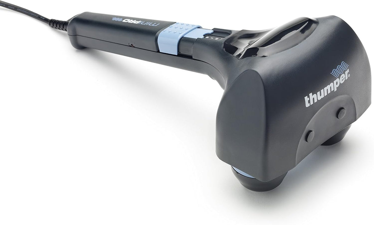 Thumper Handmassagegeräte, Schwarz, Mini Pro Perkussives Massagegerät - Tiefengewebsmassage für, Schultern, Beine