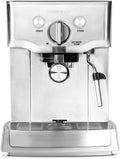 GASTROBACK Kaffeemaschine, 15 bar, 1.5 L, Silber/Grau, 42709 Design Espresso Pro, Espressomaschine mit Siebträger