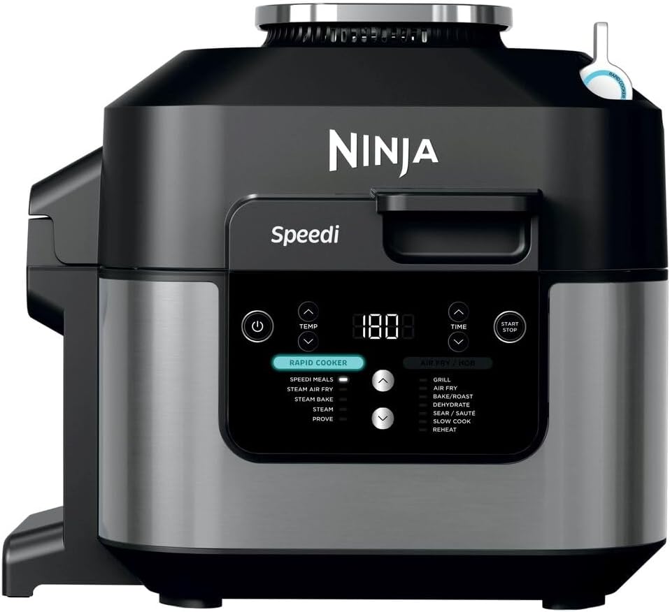 Ninja Backofen, Schwarz, Speedi Multikocher Slow Cooker, ON500EU