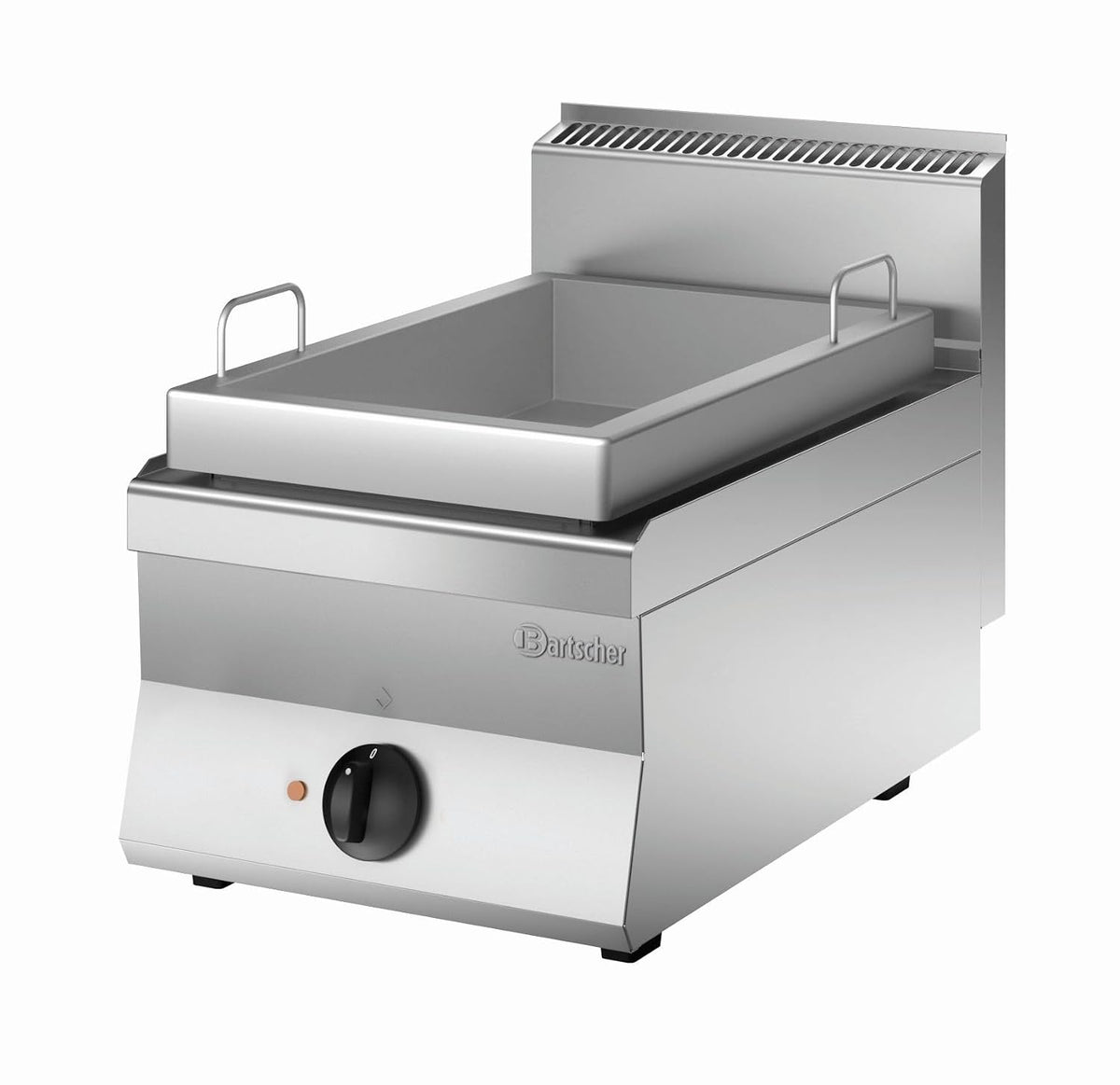Bartscher Brat- & Universalpfannen, 12,5 L, Schwarz, Elektro- Bratpfanne 650 Snack Gastronomiebedarf
