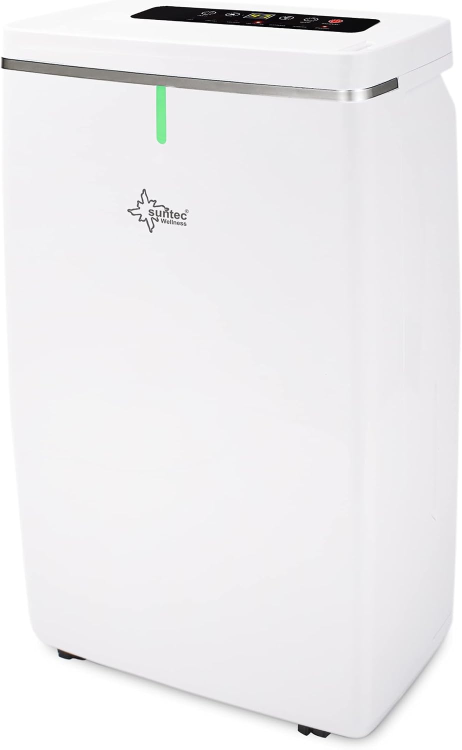 Suntec Wellness Luftentfeuchter, 20 l, Weiss, DryFix 20 Lumio, Für Räume bis 63 m2 bzw. 150 m3, Raumentfeuchter mit /Tag Entfeuchtung