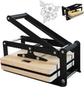 Manuelle Druckpressen, 380 Mm, Braun, Druckpresse Für Linolschnitt, Plattengrösse 380 ×, Höhenverstellbar, Für Buchdruck
