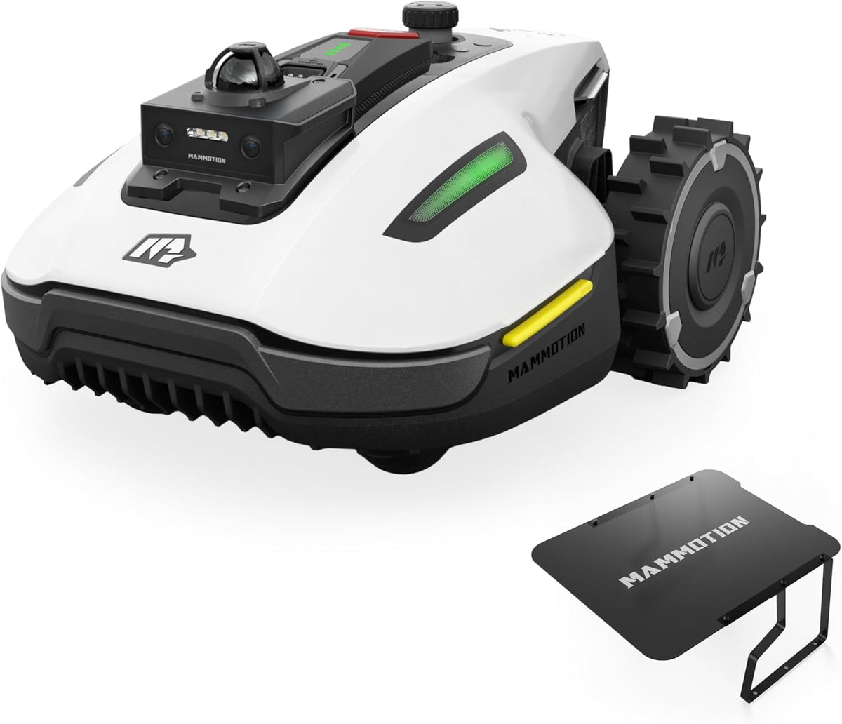 Mammotion Mähroboter, 1000 M, 6.1 Ah, 6 cm, Schwarz, YUKA mini 2 1000 ohne Begrenzungskabel, Empf. ², ohne RTK& 360°LiDAR& Dual-KI Vision