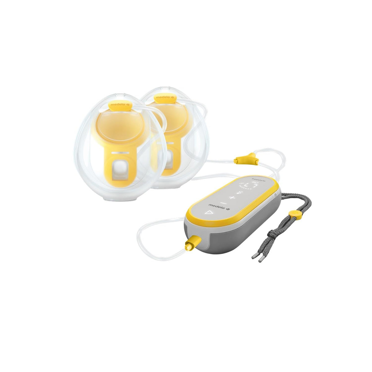 Medela Brustpumpen, Schwarz, Freestyle Hands-free Elektrische Doppel-Milchpumpe mit, Verbindbar mit der Family App
