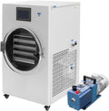 Bonxrdun Kompressor, 220 V, 6 L, Schwarz, Gefriertrockner -35℃ Dehydrator Food mit LCD-Display