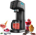 Cecotec Eismaschine, 500 W, 2,1 l, Schwarz, Gelatec 2100 Multifunktions-, 11 Programme für Eis und Granitgetränke