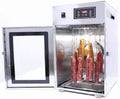 MANYOUYOU Dörrautomaten, 800 W, Silber, Dörrgerät Für Fleisch Mit 360°-Drehung, Edelstahl-Biltong-Box, Trockenschrank