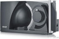 GRAEF. Schlitten, 170 mm, 15 mm, 170 W, Schwarz, MYtiny MT1006 - Klappbarer Allesschneider, Made in Germany, Vollmetall