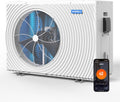 WARMBLU Heizpumpen, 10 kW, Schwarz, H10 Inverter Pool-Wärmepumpe