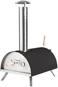 DADA Pizzaofen, Braun, Pelletpizzaofen Holzpizzaofen Flamkuchenofen Garten Outdoor