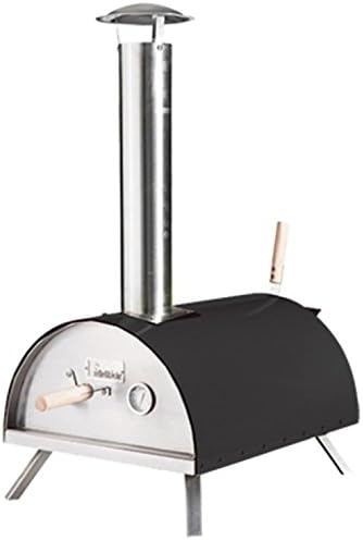 DADA Pizzaofen, Braun, Pelletpizzaofen Holzpizzaofen Flamkuchenofen Garten Outdoor