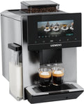 Siemens Kaffeevollautomat, Silber, EQ900 iAroma, personalisierbare Einstellungen, präzises Mahlwerk, grosses, intuitives Full-Touch-Display