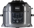 Ninja Heissluftfritteuse, 6 L, Schwarz, Foodi Multikocher, 9-in-1 Multicooker, Pressure Cooker Schnellkochtopf, Airfryer Heissluftfrittieren