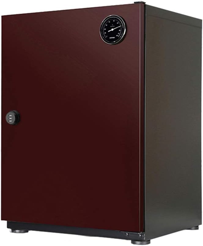 Spolehli Luftentfeuchter, 73 L, Rot, Trockenschrank Kamera elektronisch gesteuerter Kamera, elektronische Ausrüstung Schmuck Aufbewahrung (matt )