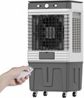 200 W Mobiles Klimagerät, 200 W, 60 m, 50 L, Weiss, Tragbarer Industrie-Klimaanlagenkühler, Wassertank, geräuscharm