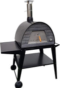 Tomishop Backofen, bis zu 30 Stück (23 cm) oder 15 Stück (32 cm) Pizzen pro Stunde., Schwarz